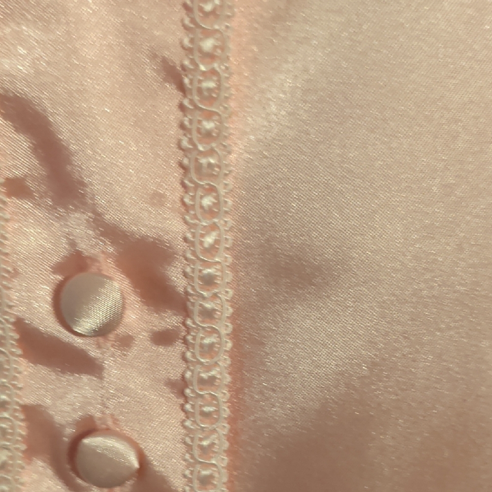 Satin Pink Blouse - Picture 4 of 4